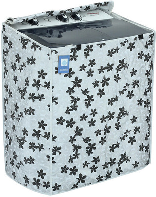 Shreepad Semi-Automatic Washing Machine  Cover(Width: 80 cm, Silver)