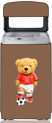 KVAR Top Loading Washing Machine  Cover(Width: 66 cm, Beige)