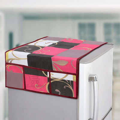 E-Retailer Refrigerator  Cover(Width: 53 cm, Multicolor)