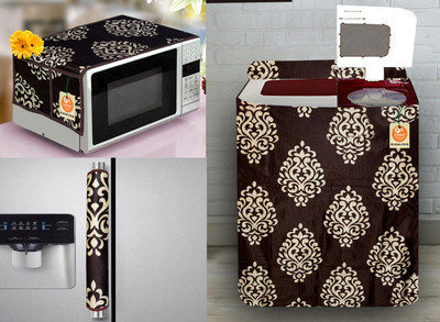 Kanushi Industries Semi-Automatic Washing Machine  Cover(Width: 83 cm, Brown)