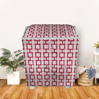 E-Retailer Semi-Automatic Washing Machine  Cover(Width: 84 cm, Red)