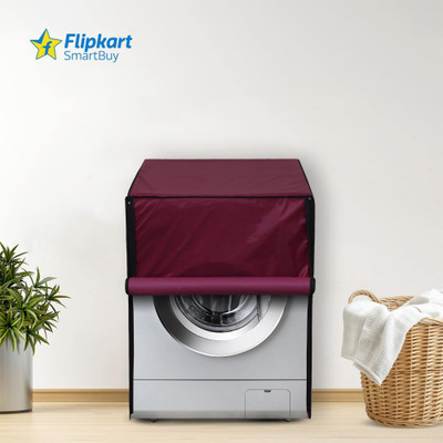Flipkart SmartBuy Front Loading Washing Machine  Cover(Width: 61 cm, Maroon)