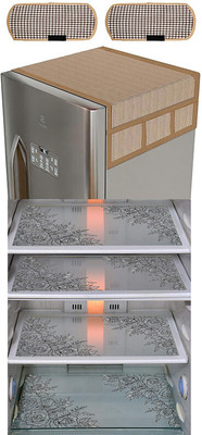 DPA Collection Refrigerator  Cover(Width: 54 cm, Transparent)