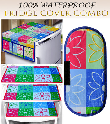 RELOOK INDUSTRIES Refrigerator  Cover(Width: 99 cm, MULTI)