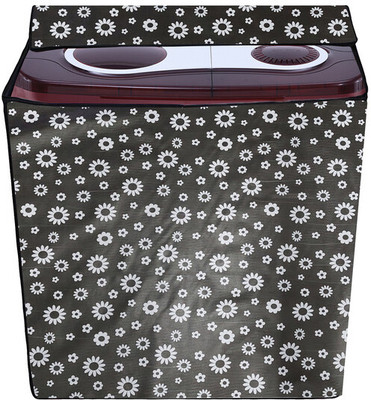 AAVYA UNIQUE FASHION Semi-Automatic Washing Machine  Cover(Width: 81 cm, Multicolor)