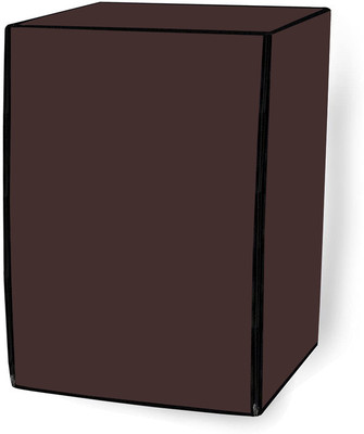 SLACXICO Front Loading Washing Machine  Cover(Width: 66 cm, Brown)