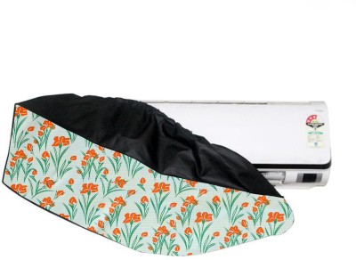 AAJ KA FASHION Air Conditioner  Cover(Width: 85 cm, Orange,Green)