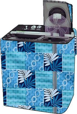 Adira Semi-Automatic Washing Machine  Cover(Width: 84 cm, Blue)