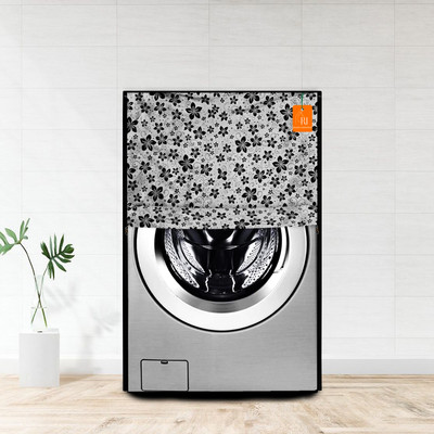 RELOOK INDUSTRIES Front Loading Washing Machine  Cover(Width: 58 cm, Grey)