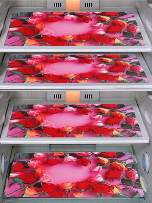 Flipkart SmartBuy Fridge Mat(Width: 30 cm, Red)