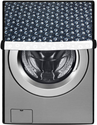 Nitasha Front Loading Washing Machine  Cover(Width: 58 cm, Grey)