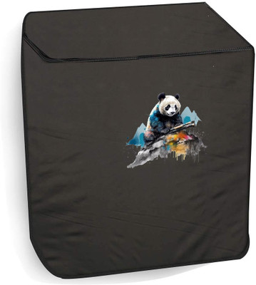 ME AND ME Semi-Automatic Washing Machine  Cover(Width: 91 cm, Green, White)