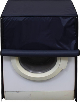 Aamaya Store Front Loading Washing Machine  Cover(Width: 81 cm, Navy Blue)