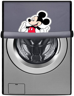 MMGRN Front Loading Washing Machine  Cover(Width: 67.0999999999999 cm, Grey)