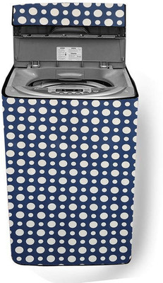 SAVEIT Top Loading Washing Machine  Cover(Width: 61 cm, Blue, White)