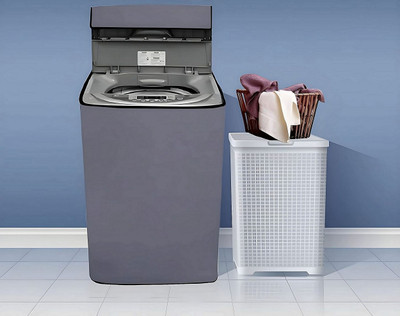 Anush Marino Top Loading Washing Machine  Cover(Width: 59 cm, Grey)