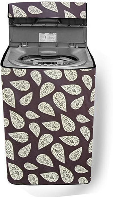 SAVEIT Top Loading Washing Machine  Cover(Width: 58 cm, Cream, Brown)