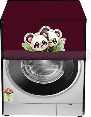 ME AND ME Front Loading Washing Machine  Cover(Width: 62 cm, Maroon)