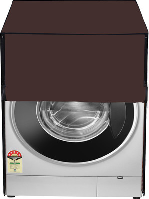 SO HOMEFURNISHING Front Loading Washing Machine  Cover(Width: 66.6 cm, Brown)