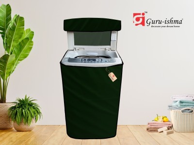 GURU ISHMA Top Loading Washing Machine  Cover(Width: 66.04 cm, Green)