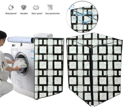 AAVYA UNIQUE FASHION Front Loading Washing Machine  Cover(Width: 68 cm, Multicolor)
