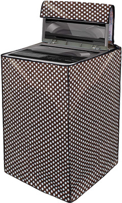 CASA FURNISHING Top Loading Washing Machine  Cover(Width: 58 cm, BROWN)