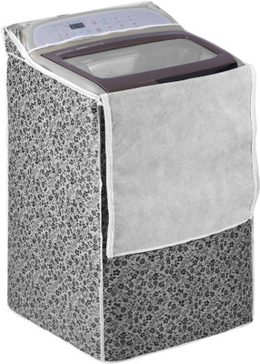 AMPEREUS Top Loading Washing Machine  Cover(Width: 55 cm, Black & Grey)