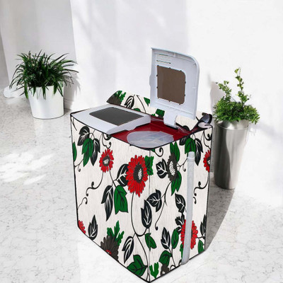 shrinitya Semi-Automatic Washing Machine  Cover(Width: 75 cm, Multicolor)