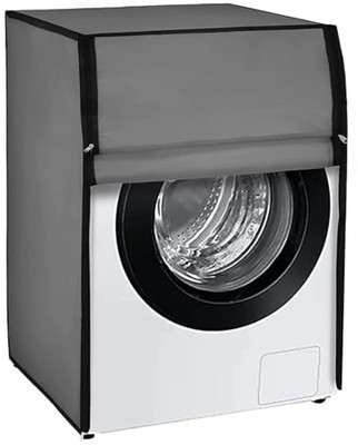 Aamaya Store Front Loading Washing Machine  Cover(Width: 31.5 cm, Grey)