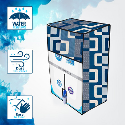 Star Weaves Water Purifier  Cover(Width: 38 cm, Blue)