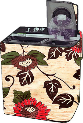 Adira Semi-Automatic Washing Machine  Cover(Width: 82 cm, Beige)