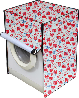 ADR VARiant Front Loading Washing Machine  Cover(Width: 54.61 cm, Red,White)