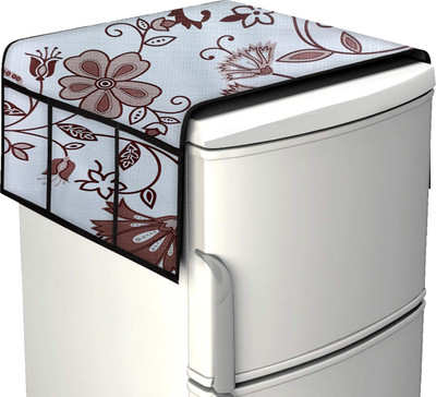 RG MART Refrigerator  Cover(Width: 22.3 cm, Red)