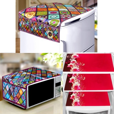 Comfort House Microwave Oven  Cover(Width: 86 cm, MULTI)