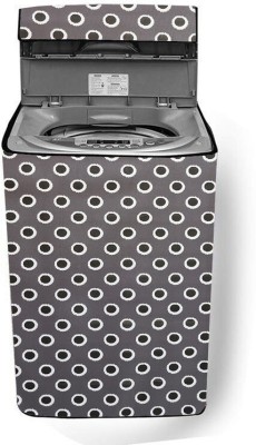 SAVEIT Top Loading Washing Machine  Cover(Width: 59 cm, Black, White)