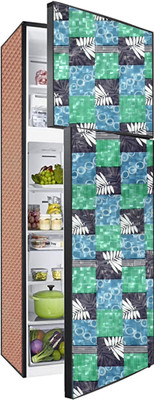 Crosia Craft Refrigerator  Cover(Width: 67.5 cm, Multicolor)