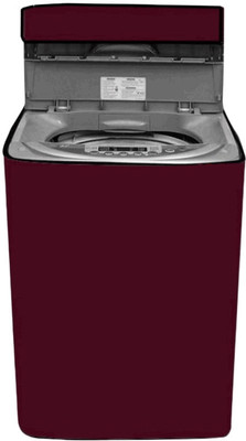buybuzz Top Loading Washing Machine  Cover(Width: 58 cm, Maroon)