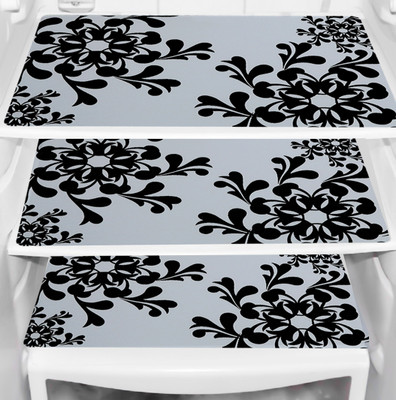 Flipkart SmartBuy Fridge Mat(Width: 43 cm, Black, White)