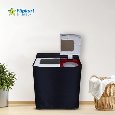 Flipkart SmartBuy Semi-Automatic Washing Machine  Cover(Width: 80 cm, Blue)