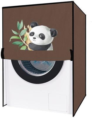 Delideal Front Loading Washing Machine  Cover(Width: 54 cm, Beige)