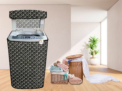 GURU ISHMA Top Loading Washing Machine  Cover(Width: 58.42 cm, grey)