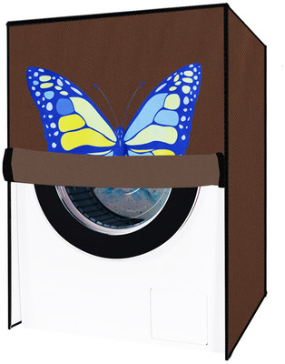 Delideal Front Loading Washing Machine  Cover(Width: 67 cm, Beige)