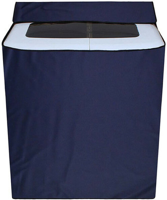 SAVEIT Semi-Automatic Washing Machine  Cover(Width: 89 cm, Blue)