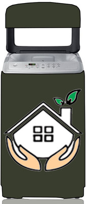 KVAR Top Loading Washing Machine  Cover(Width: 68 cm, Green)