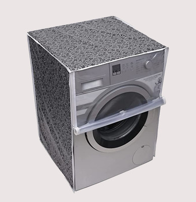 Deluxlane Front Loading Washing Machine  Cover(Width: 63 cm, Gray)