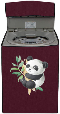 Delideal Top Loading Washing Machine  Cover(Width: 67 cm, Maroon)