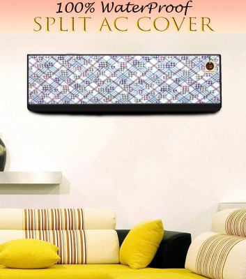 Comfort House Air Conditioner  Cover(Width: 111.76 cm, Black, White)