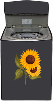 Delideal Top Loading Washing Machine  Cover(Width: 63 cm, Grey)