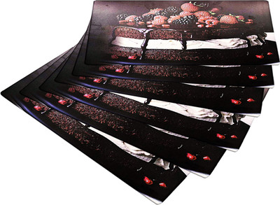 KUBER INDUSTRIES Fridge Mat(Width: 46 cm, Black)