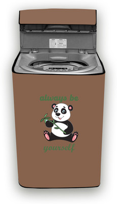 Hizing Top Loading Washing Machine  Cover(Width: 64 cm, Beige, Pink)